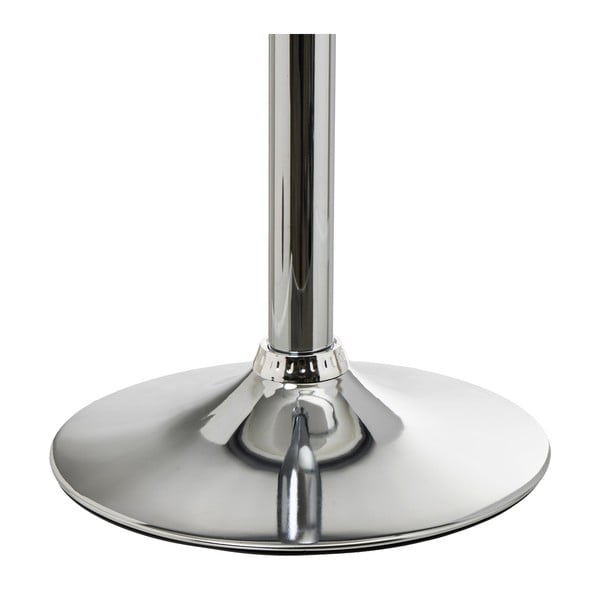 Białe tapicerowane hokery zestaw z regulowaną wysokością 2 szt. (wysokość siedziska 73 cm) – Casa Selección-image-4