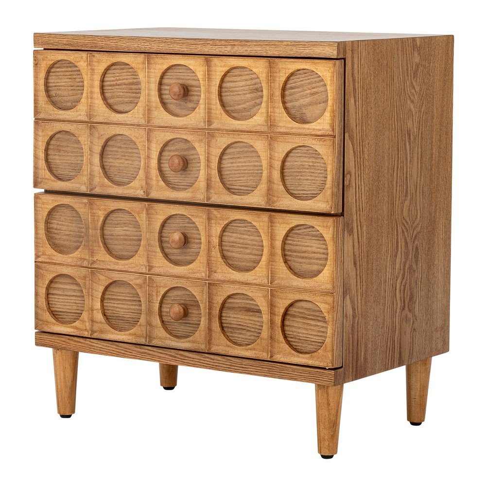 Komoda w dekorze jodły w naturalnym kolorze 56x61x35 cm Vester – Bloomingville