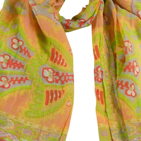 Chusta  z domieszką jedwabiu Shirin Sehan - Gina Coral-image-1