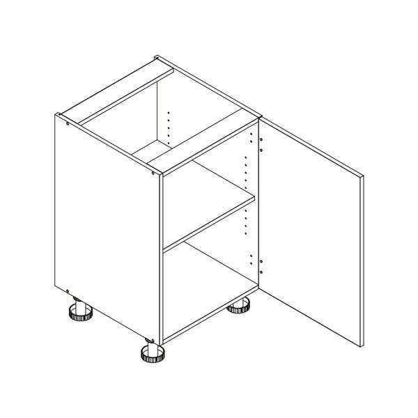 Dolna szafka kuchenna (szer.  60 cm) Aden – STOLKAR-image-2
