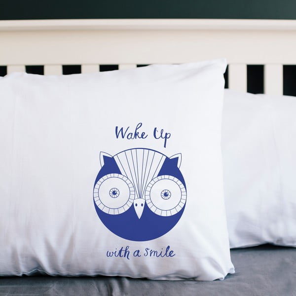 Poszewka na poduszkę Wake Up Owl, 52x72 cm
