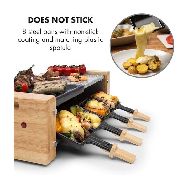 Elektryczny grill do raclette Klarstein Chateaubriand Nuovo-image-4