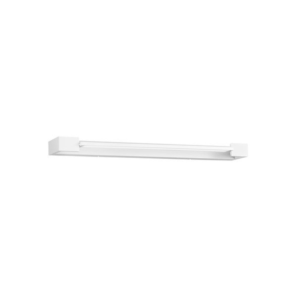 Aluminiowy kinkiet LED w matowym białym kolorze Arga – Nova Luce