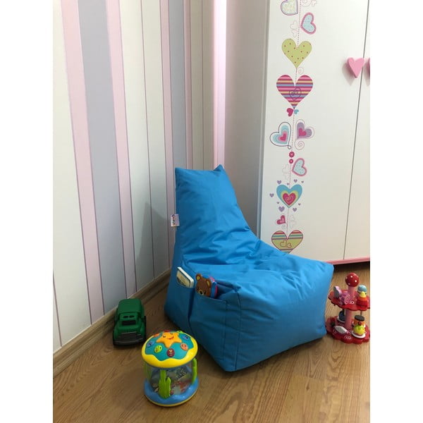 Dziecięcy ogrodowy worek do siedzenia z taboretem Acelya – Floriane Garden-image-1