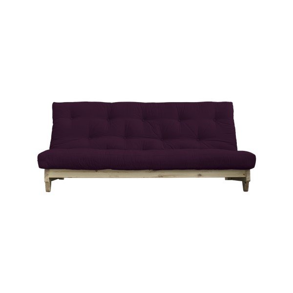 Sofa rozkładana Karup Fresh Natural/Purple Plum-image-4