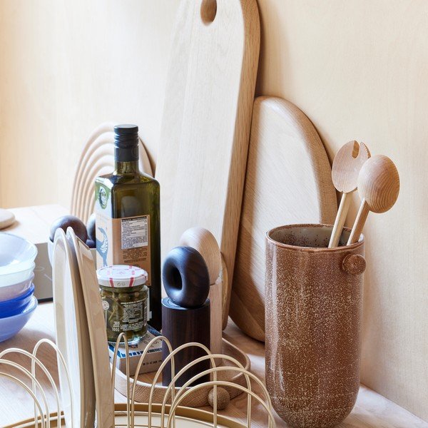 Drewniany młynek do soli i pieprzu w naturalnym kolorze Hoop – OYOY Living Design-image-2