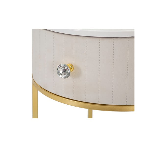 Beżowa szafka nocna Montpellier – Mauro Ferretti-image-4