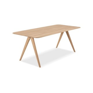 Stół z drewna dębowego Gazzda Ava, 200 x 90 cm