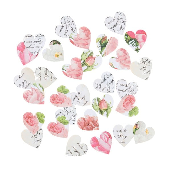 Zestaw 100 dekoracji papierowych Talking Tables Blossom