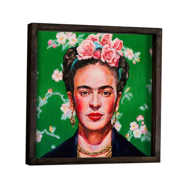 Obraz Frida Kahlo, 34x34 cm