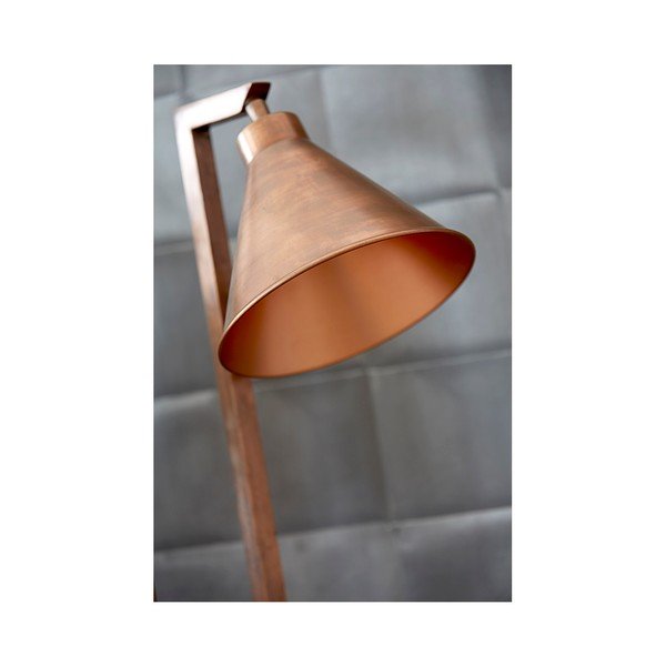 Miedziana lampa stołowa Canett Solrød-image-1