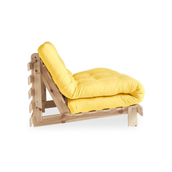 Sofa rozkładana Karup Design Roots Raw/Yellow-image-4