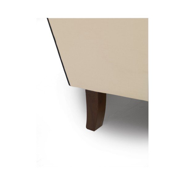 Kremowa sofa z granatową lamówką Max Winzer Passion, 210 cm-image-1