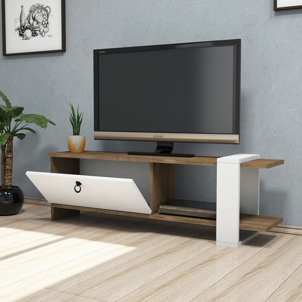Biała szafka pod TV Gaye-image-2