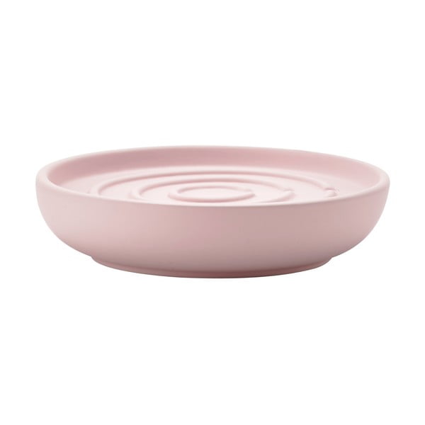 Różowa porcelanowa mydelniczka Nova – Zone