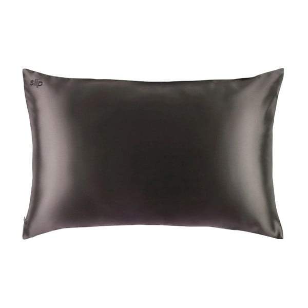 Jedwabna poszewka na poduszkę 51x76 cm Charcoal – slip