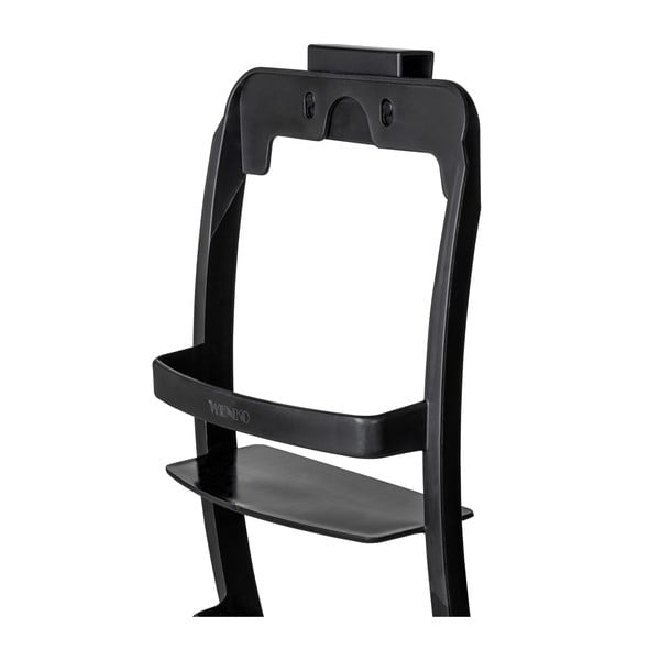 Czarna wisząca plastikowa półka łazienkowa bez wiercenia Universal – Wenko-image-4