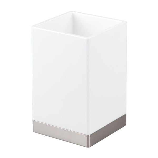 Biały organizer na kosmetyki iDesign Clarity-image-1