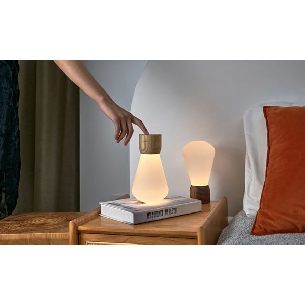 Naturalna lampa stołowa ze ściemniaczem (wys. 19 cm) Pentagon – Gingko-image-2