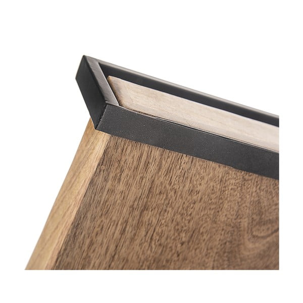 Drewniana taca do serwowania 22x31 cm Mango – Orion-image-3