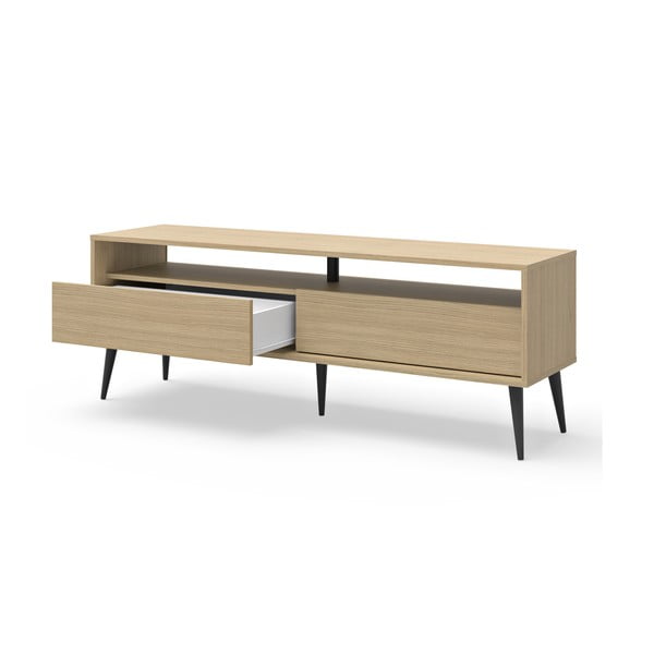 Szafka pod TV w dekorze dębu 150x54 cm Lake – TemaHome-image-3