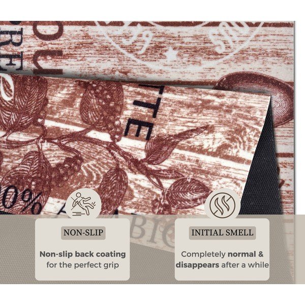 Brązowy chodnik kuchenny Hanse Home Delicious Coffee, 67x180 cm-image-4