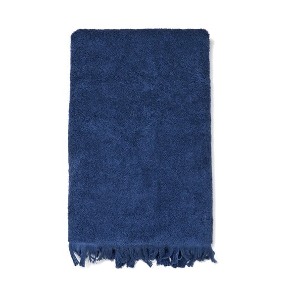 Zestaw 8 granatowych ręczników ze 100% bawełny Bonami Selection-image-1