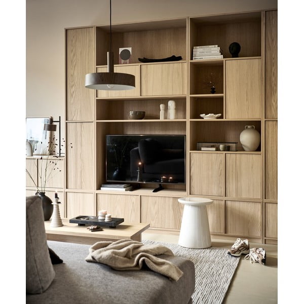 Regał modułowy w dekorze dębu 264x243 cm Modulair – vtwonen-image-3