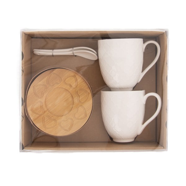 Porcelanowe kubki zestaw 2 szt. 370 ml Whiteline – Orion-image-1