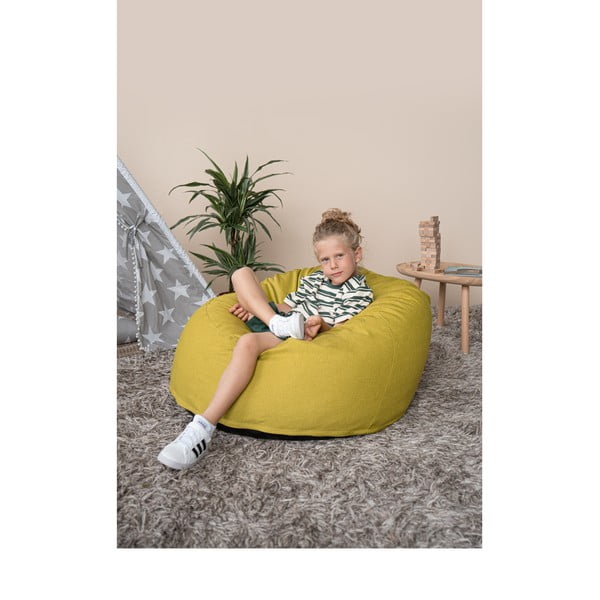 Niebieski dziecięcy worek do siedzenia Om 85 – SLOWDOWN-image-1