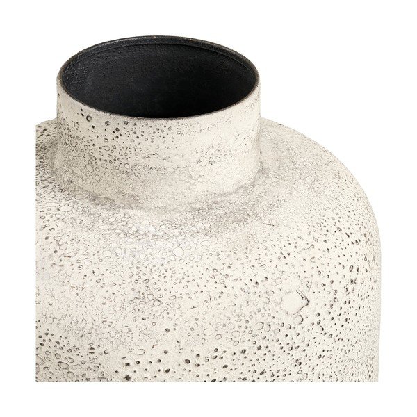 Kremowy metalowy wysoki wazon (wysokość 78,5 cm) Hou – House Nordic-image-2