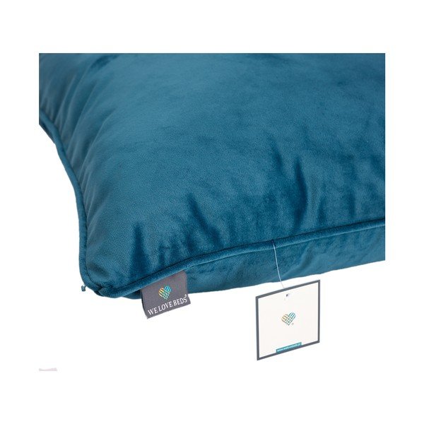 Morska poszewka na poduszkę WeLoveBeds Teal, 40x60 cm-image-1