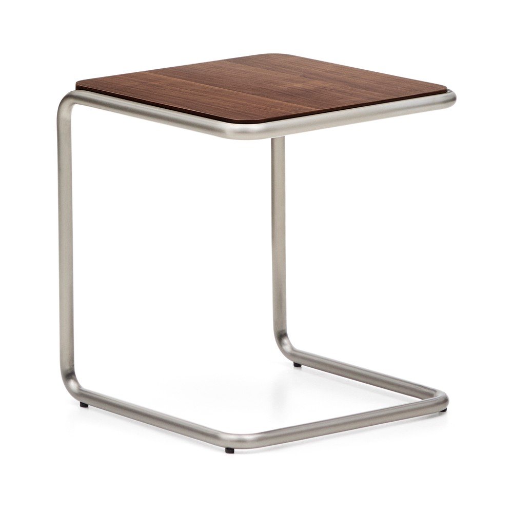 Stolik w dekorze orzecha 42x42 cm Tarsel – Kave Home