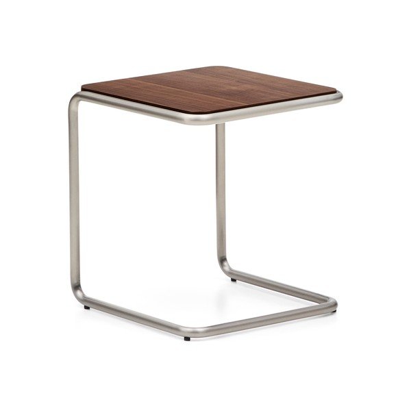 Stolik w dekorze orzecha 42x42 cm Tarsel – Kave Home