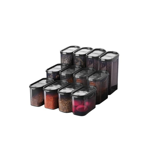 Pojemniki na produkty sypkie 12 szt. – Hermia-image-2