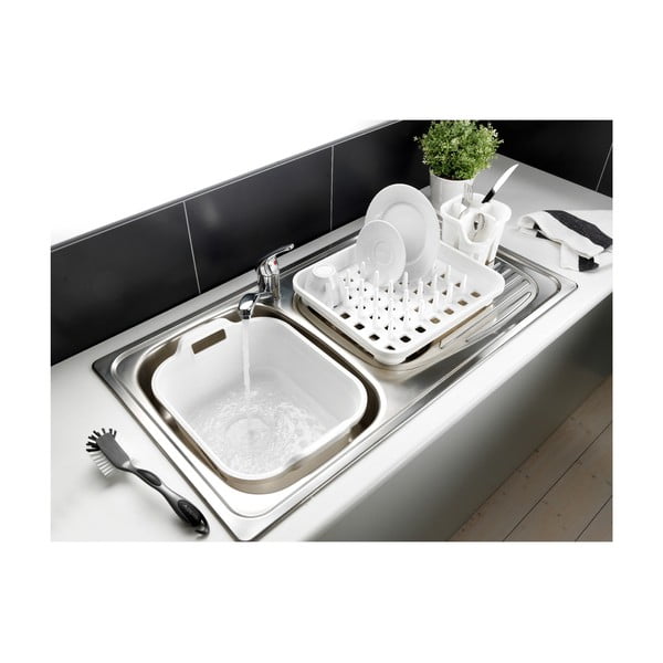 Biały plastikowy ociekacz 38x33,5 cm Signature – Addis-image-1