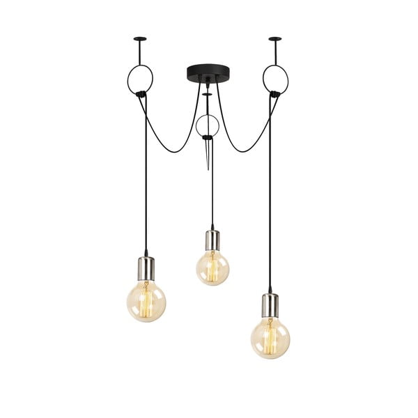 Czarna lampa wisząca Opviq lights Sirin-image-2