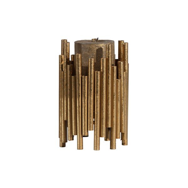 Metalowy świecznik w kolorze złota BePureHome, wys. 18 cm-image-1