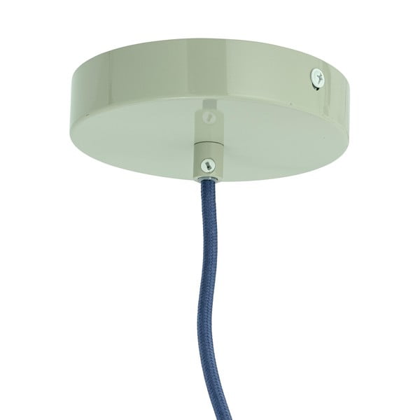 Zielona lampa wisząca z metalowym kloszem ø 22 cm Bubble – Bloomingville-image-3