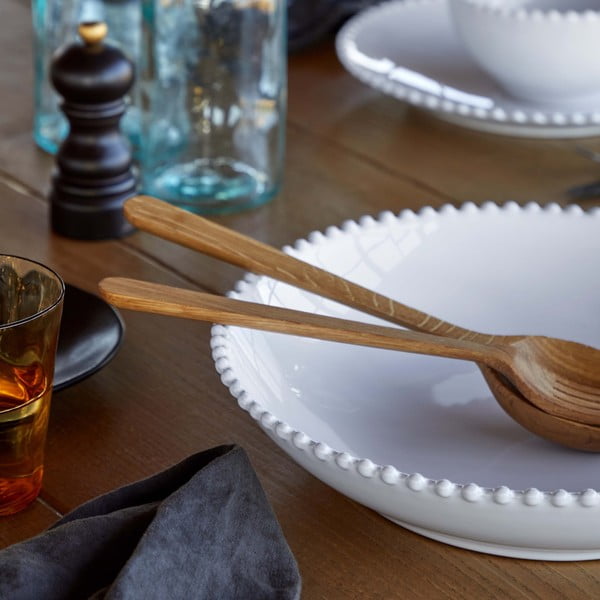 Biała kamionkowa misa na makaron Costa Nova Pearl, ⌀ 34 cm-image-2