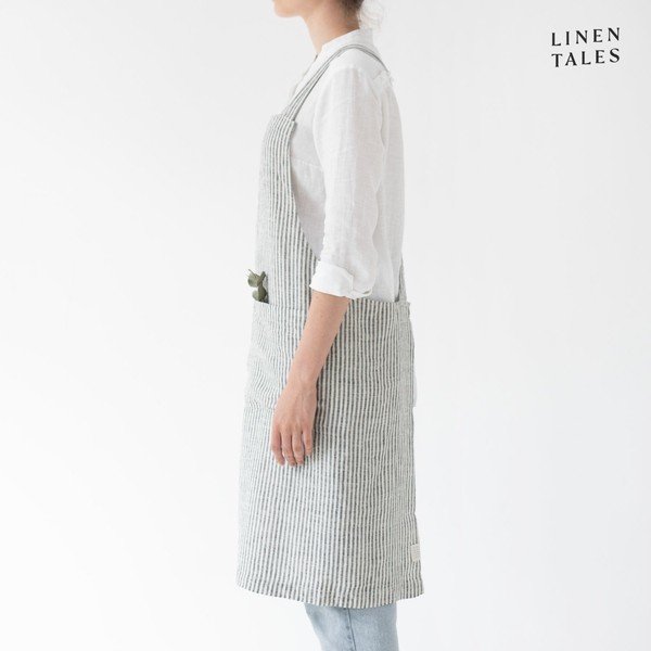 Lniany fartuch Crossback – Linen Tales-image-1