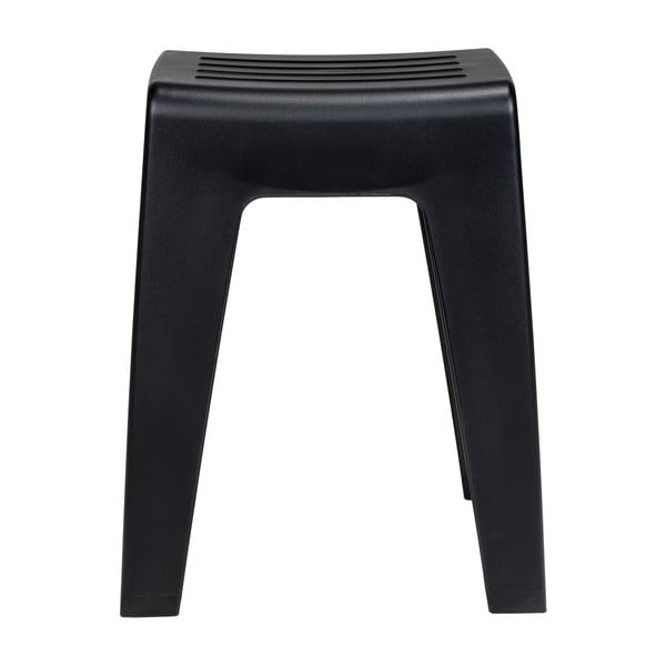 Czarna stołek pod prysznic Wenko Kumba-image-1