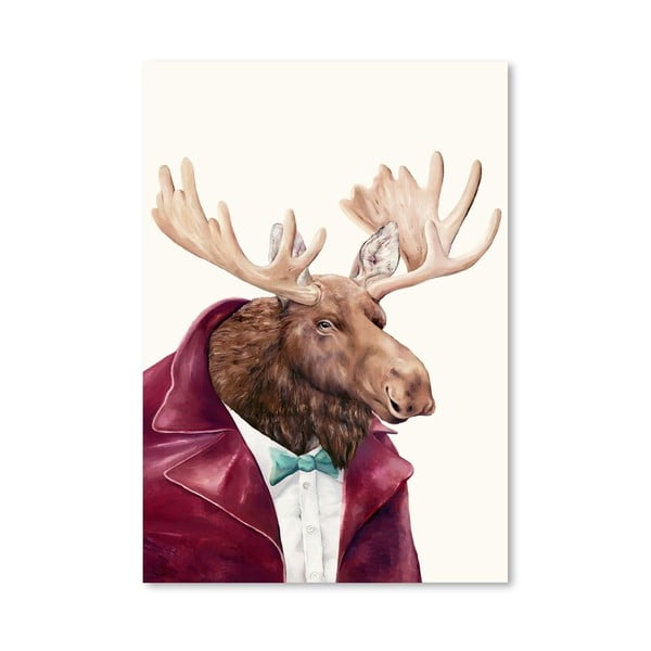 Plakat "Moose", 42x60 cm
