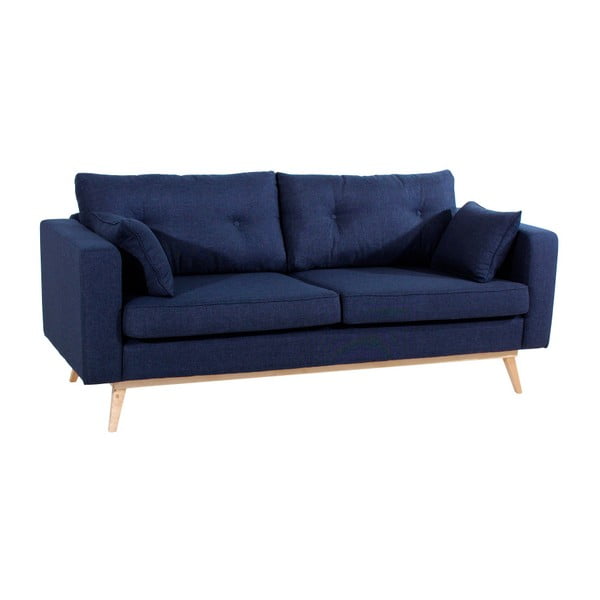 Ciemnoniebieska sofa 3-osobowa Max Winzer Tomme