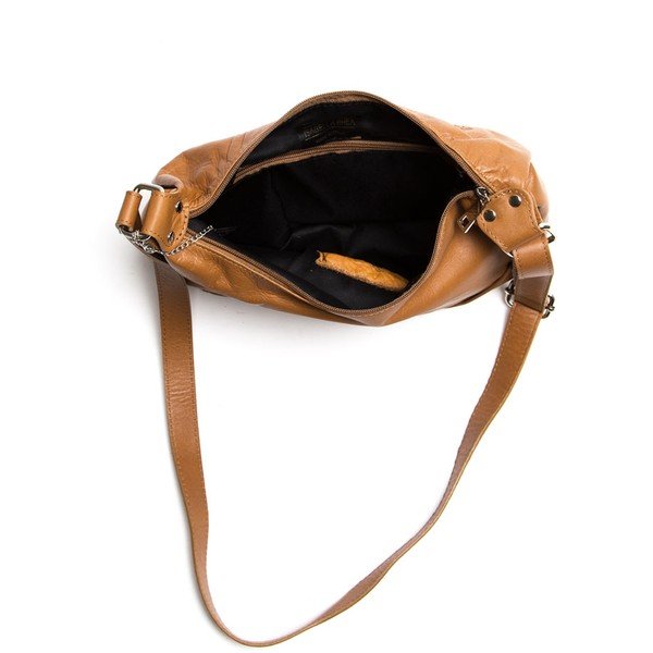 Torebka skórzana Isabella Rhea 2133 Cognac-image-1