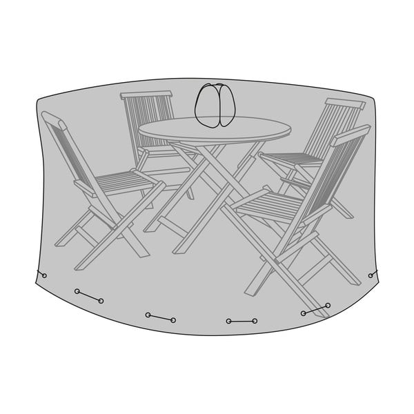 Pokrowiec ochronny na stół ogrodowy ø 185 cm – House Nordic-image-1