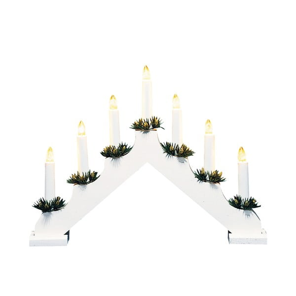 Biała dekoracja świetlna ze świątecznym motywem Ola – Markslöjd
