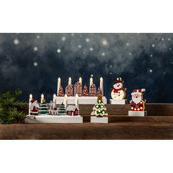 Biała dekoracja świetlna ze świątecznym motywem Freddy – Star Trading-image-4