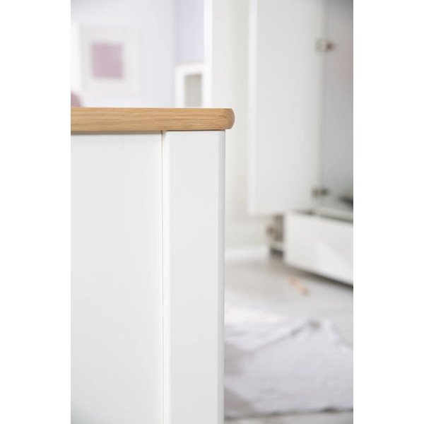 Białe łóżeczko 70x140 cm Ava – Roba-image-3