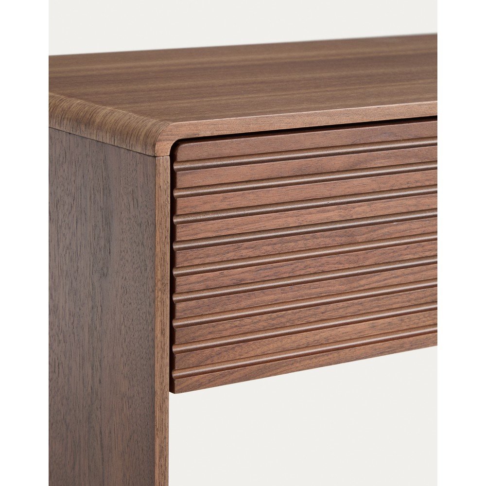 Komoda w dekorze orzecha w ciemnym naturalnym kolorze 120x81x35 cm Norlen – Kave Home (zdjęcie 7)